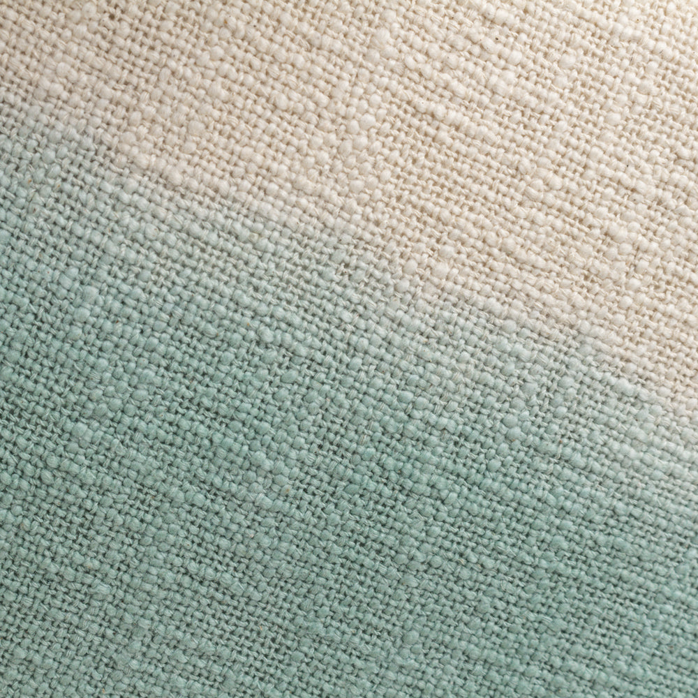 Mizu Dip Dye Cushion Eucalyptus