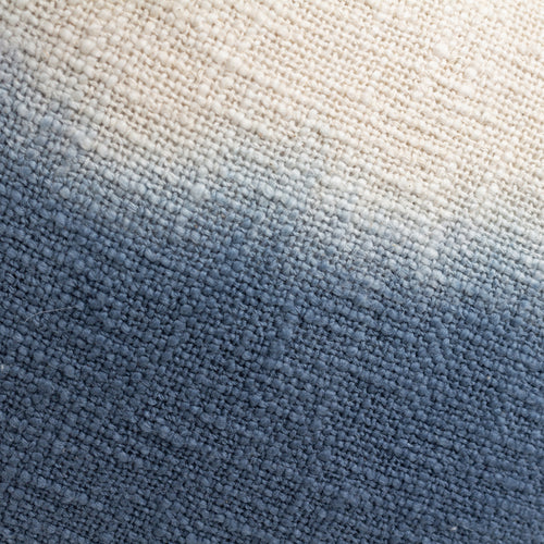Abstract Blue Cushions - Mizu Dip Dye Cushion Cover Ink furn.