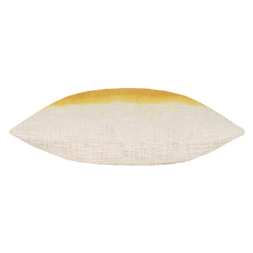 Abstract Yellow Cushions - Mizu Dip Dye Cushion Cover Ochre furn.