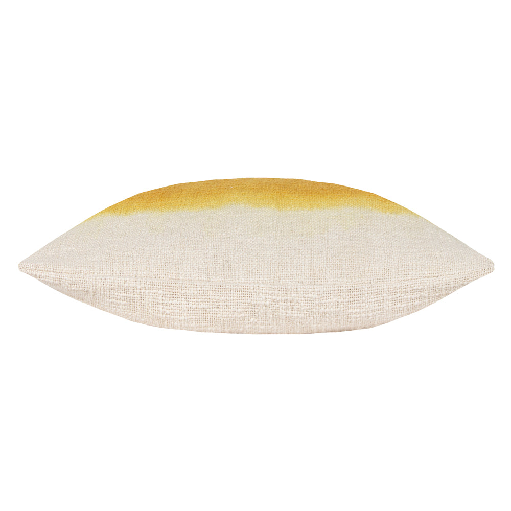 Mizu Dip Dye Cushion Ochre