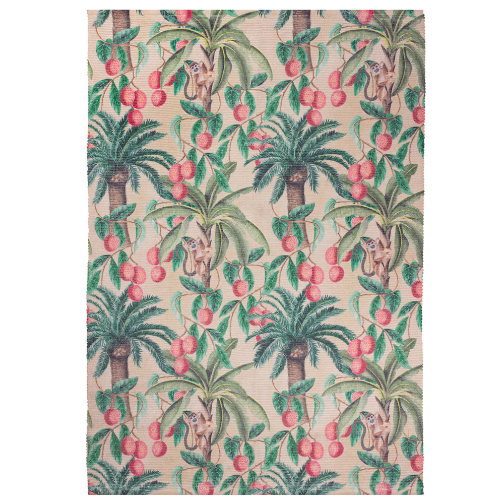Monkey Palm Indoor/Outdoor Rug Papyrus