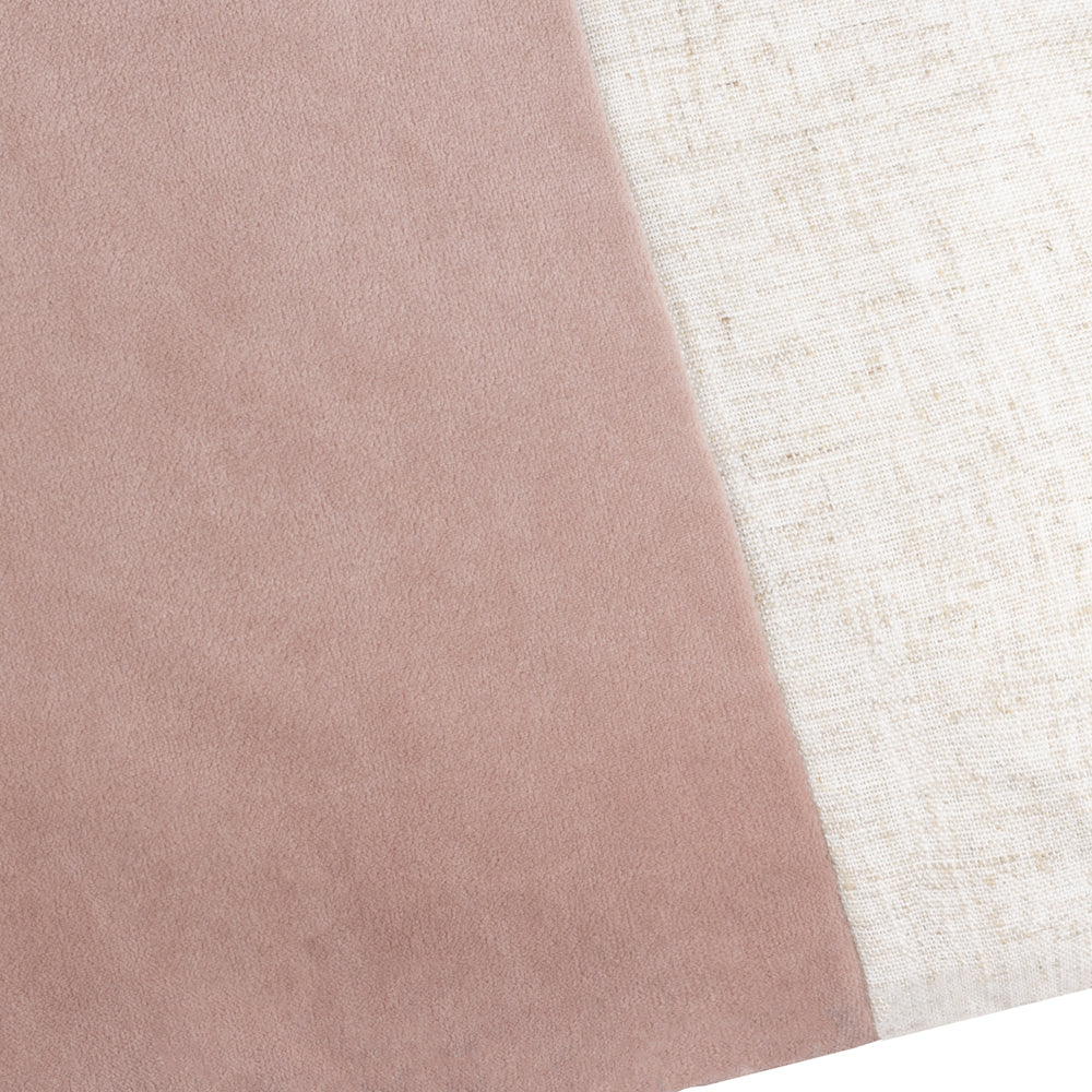 Morden Soft-Washed Velvet Cushion Dusty Rose