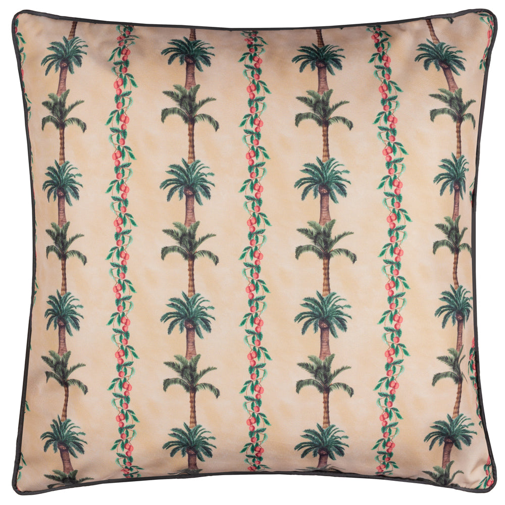 Monkey Palm Stripe Outdoor Cushion Papyrus