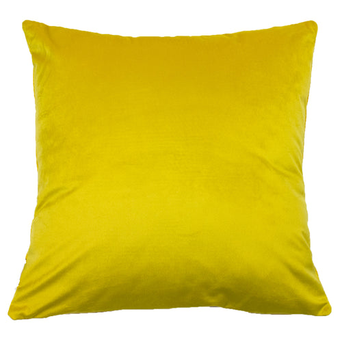 Plain Yellow Cushions - Munich Ribbed Corduroy Cushion Cover Ceylon Yellow Paoletti