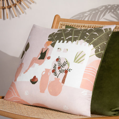  Pink Cushions - Nalani  Cushion Cover Sand furn.