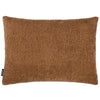 Paoletti Nellim Rectangular Boucle Textured Cushion Cover in Caramel