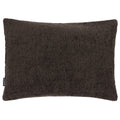 Paoletti Nellim Rectangular Boucle Textured Cushion Cover in Espresso