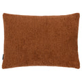 Paoletti Nellim Rectangular Boucle Textured Cushion Cover in Rust