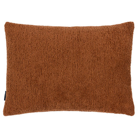Paoletti Nellim Boucle Textured Cushion Cover in Rust