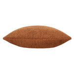Paoletti Nellim Square Boucle Textured Cushion Cover in Rust