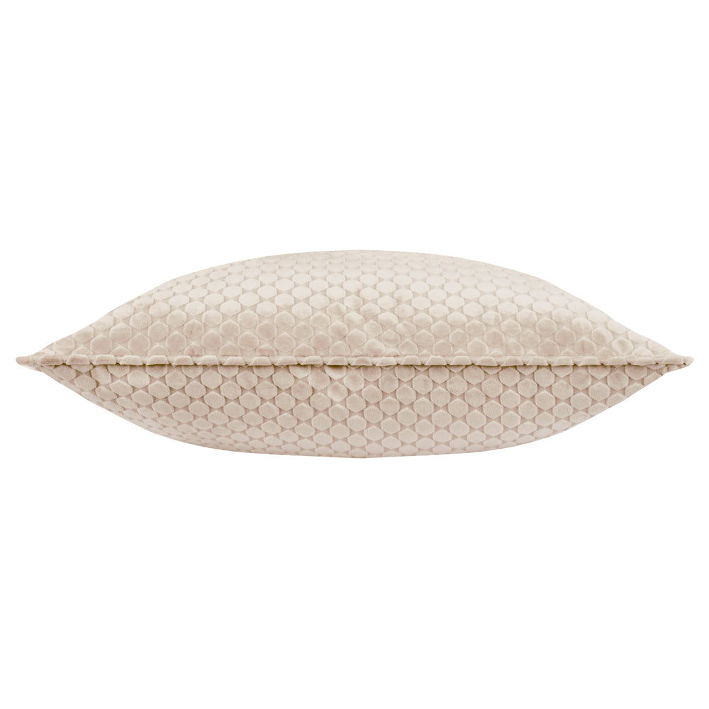 Neptune Velvet Cushion Champagne