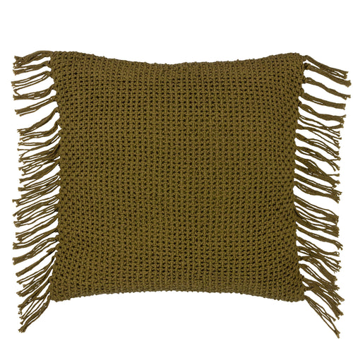 Plain Brown Cushions - Nimble  Cushion Cover Khaki Yard