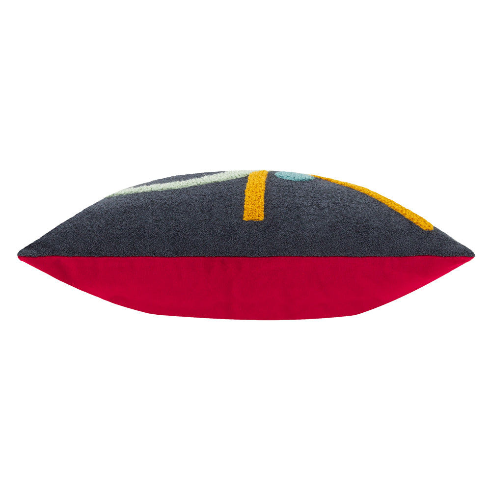 Noel Tufted Cushion Multicolour
