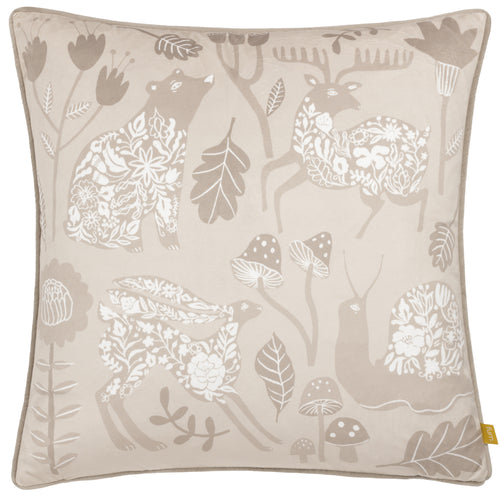 Animal Grey Cushions - Nook  Cushion Cover Greige furn.