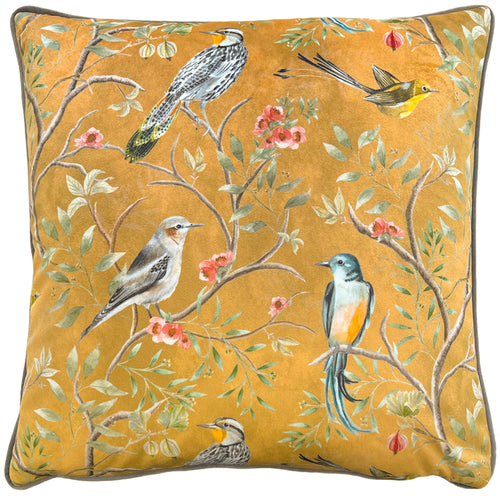 Animal Gold Cushions - Orient Chinoiserie Cushion Cover Gold  Wylder