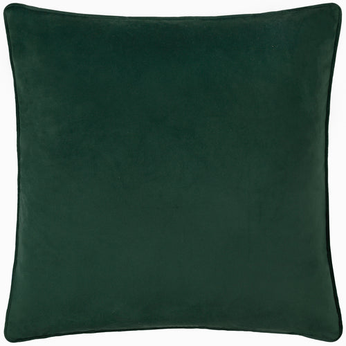 Animal Green Cushions - Odisha Exotic Bird Embroidered Cushion Cover Emerald Paoletti