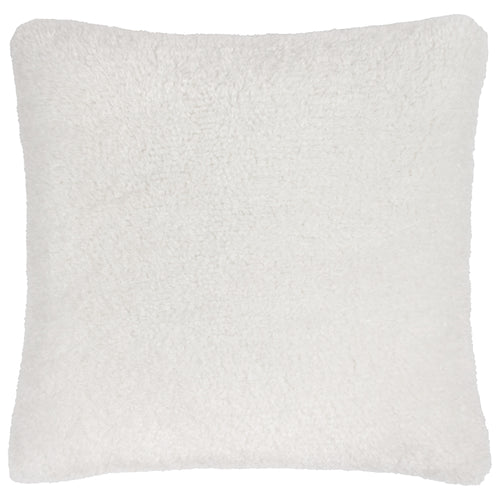 Plain White Cushions - Olann Faux Shearling Cushion Cover Ecru Yard