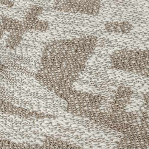 Abstract Brown Throws - Ola  Throw Taupe HÖEM