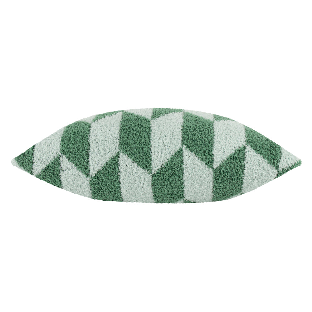 Olsen Geometric Cushion Good For You Green