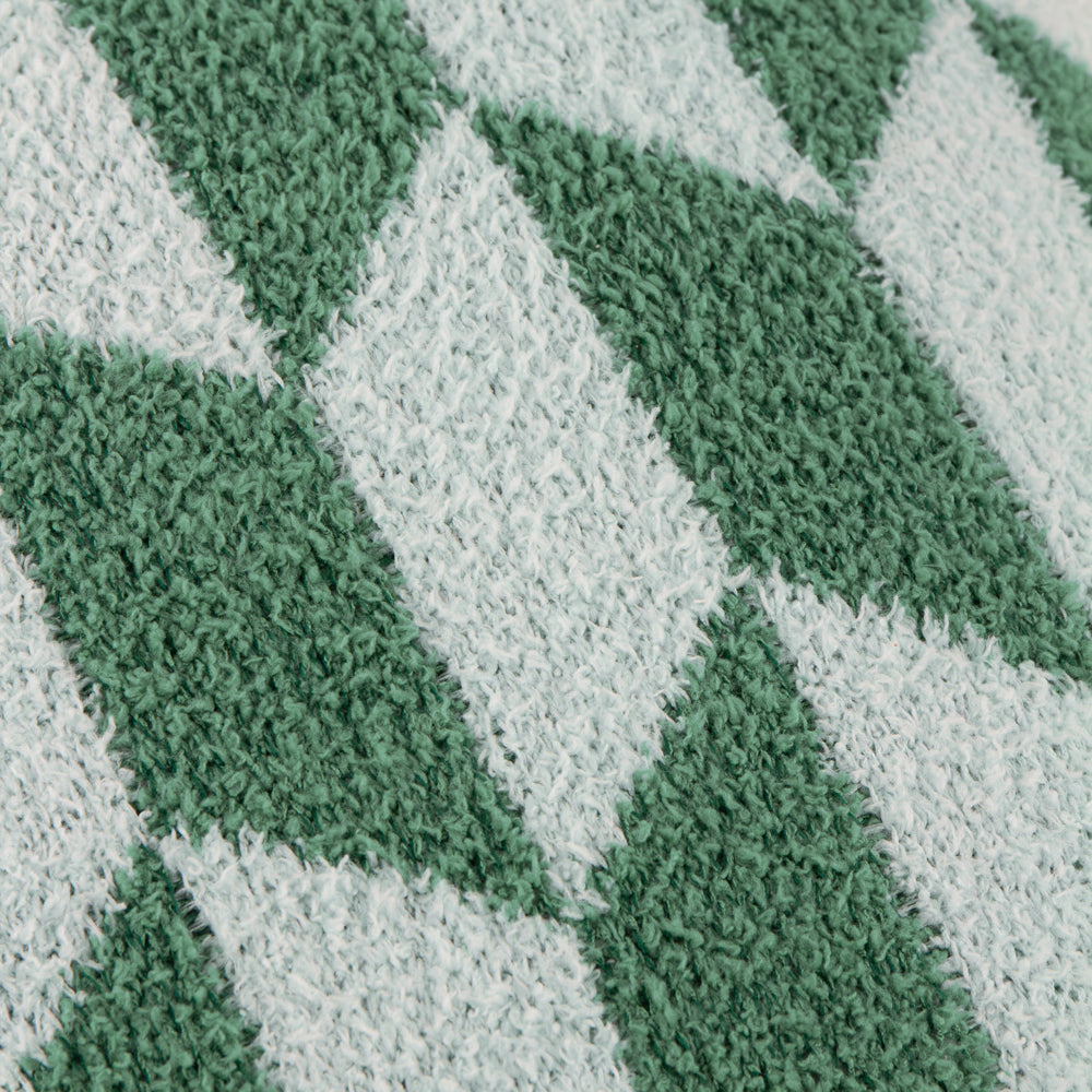 Olsen Geometric Cushion Good For You Green