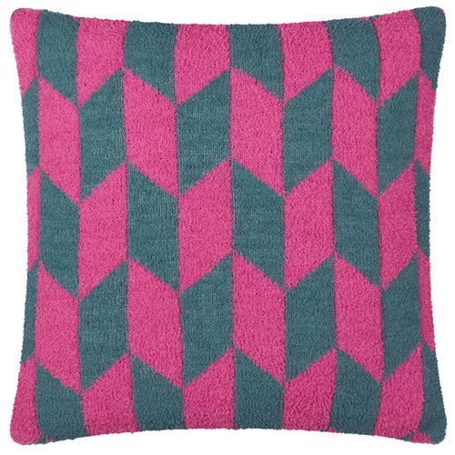 Olsen Geometric Cushion Retro Pink