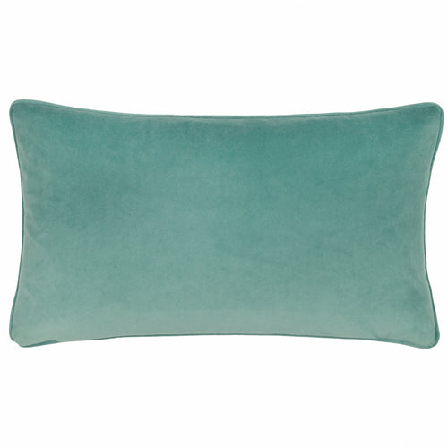 Geometric Blue Cushions - Onika Rectangular Geometric Cushion Cover Blue Wylder Tropics