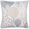 Ophelia Floral Jacquard Cushion Wedgewood