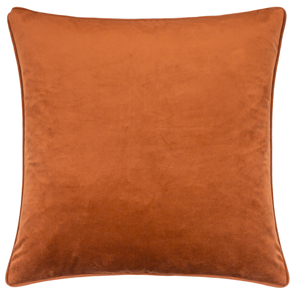 Opulence Soft Velvet Cushion Ginger