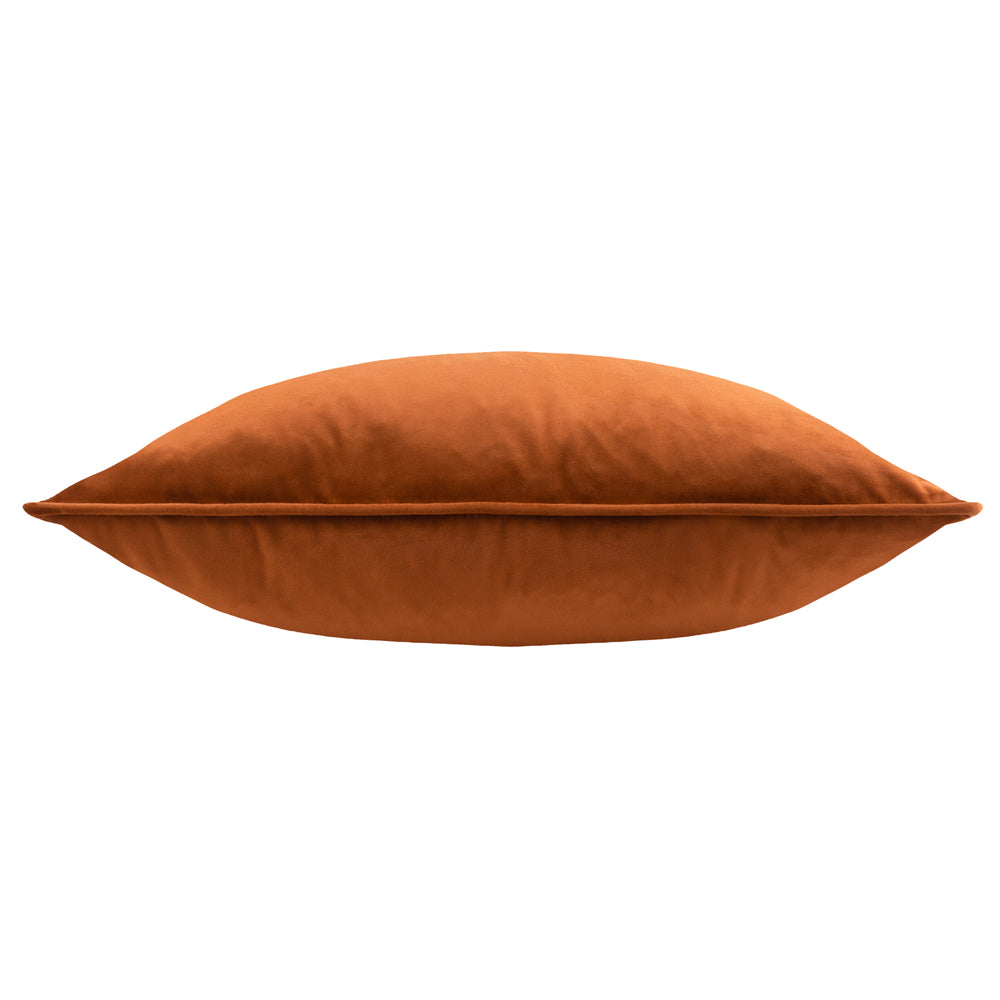 Opulence Soft Velvet Cushion Ginger