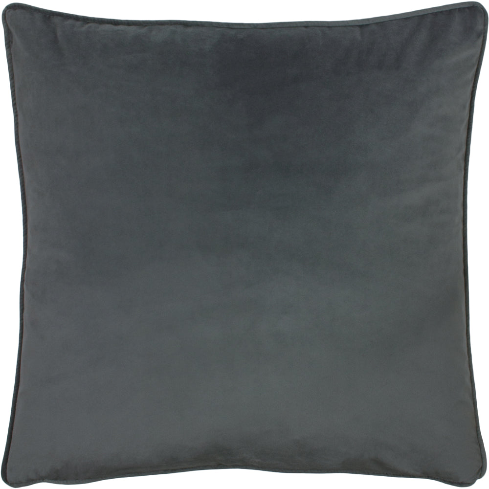 Opulence Soft Velvet Cushion Granite