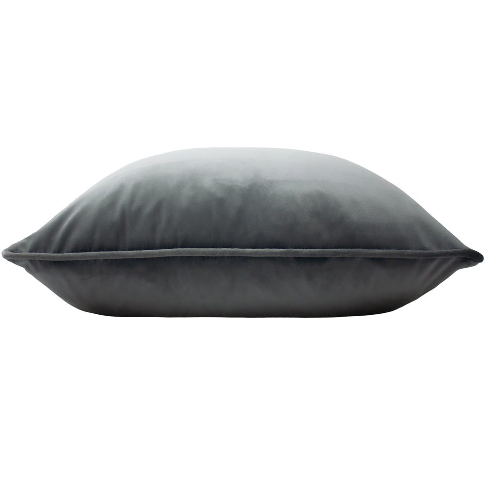 Opulence Soft Velvet Cushion Granite