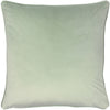 Evans Lichfield Opulence Soft Velvet Cushion Cover in Green