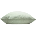 Evans Lichfield Opulence Soft Velvet Cushion Cover in Green