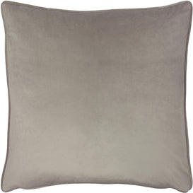 Evans Lichfield Opulence Soft Velvet Cushion Cover in Mink