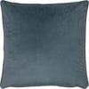 Evans Lichfield Opulence Soft Velvet Cushion Cover in Petrol