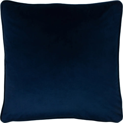 Plain Blue Cushions - Opulence Soft Velvet Cushion Cover Royal Evans Lichfield