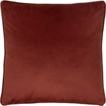 Evans Lichfield Opulence Soft Velvet Cushion Cover in Sunset