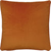 Evans Lichfield Opulence Soft Velvet Cushion Cover in Tangerine