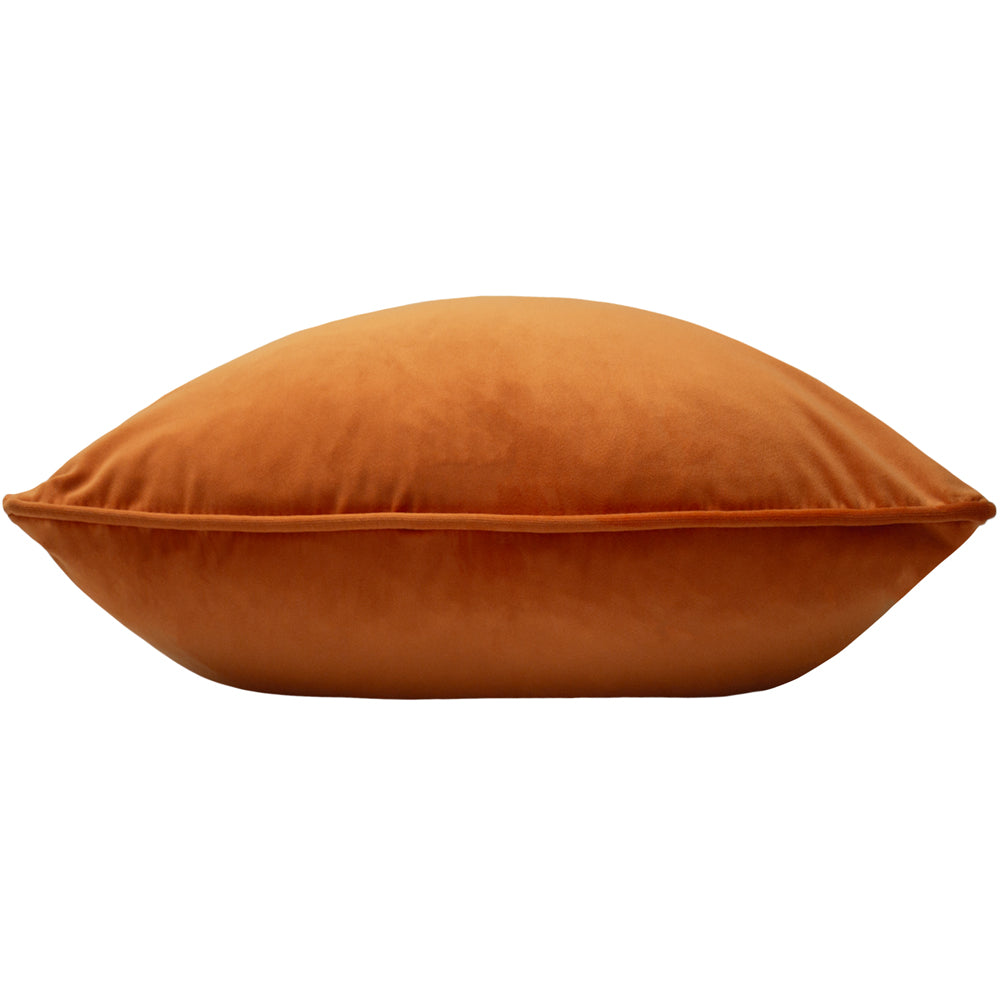 Opulence Soft Velvet Cushion Tangerine