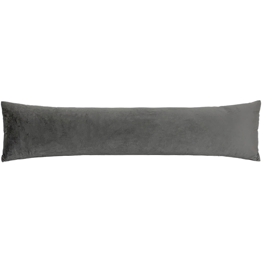 Opulence Velvet Draught Excluder Steel