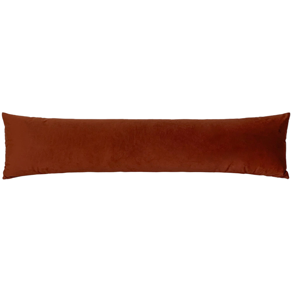 Opulence Velvet Draught Excluder Sunset