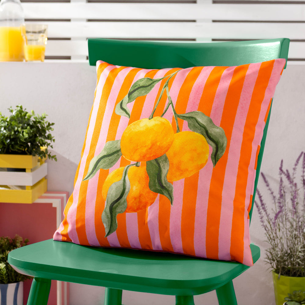 Cheap orange cushions best sale