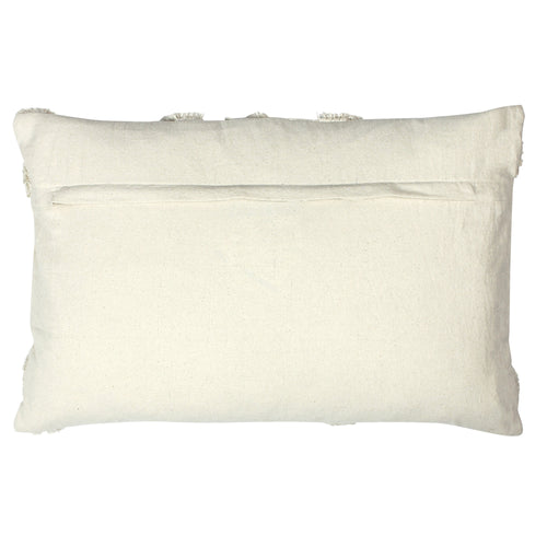 Geometric Beige Cushions - Orson Tufted Cushion Cover Ecru furn.