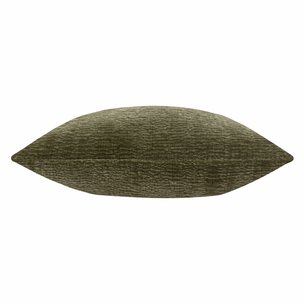 Osaka Chenille Cushion Khaki