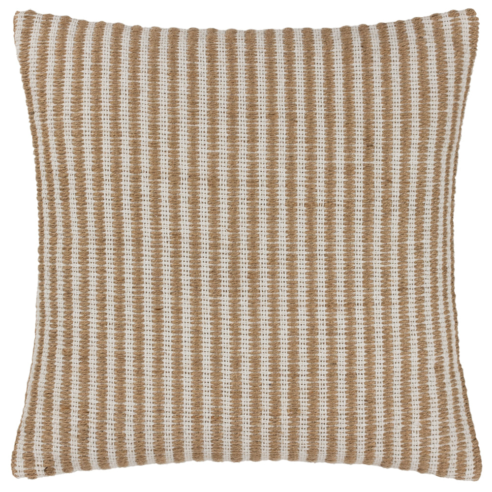 Organik Stripe Cushion Natural