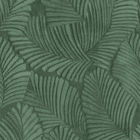 Jungle Green Wallpaper - Palmeria Vinyl Wallpaper Sample Emerald Paoletti
