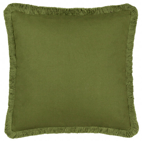  Green Cushions - Palm Embroidered Cushion Cover Green furn.