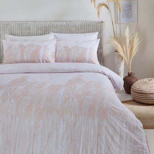  Pink Bedding - Pampas Washed Cotton 100% Cotton Duvet Cover Set Blush Yard