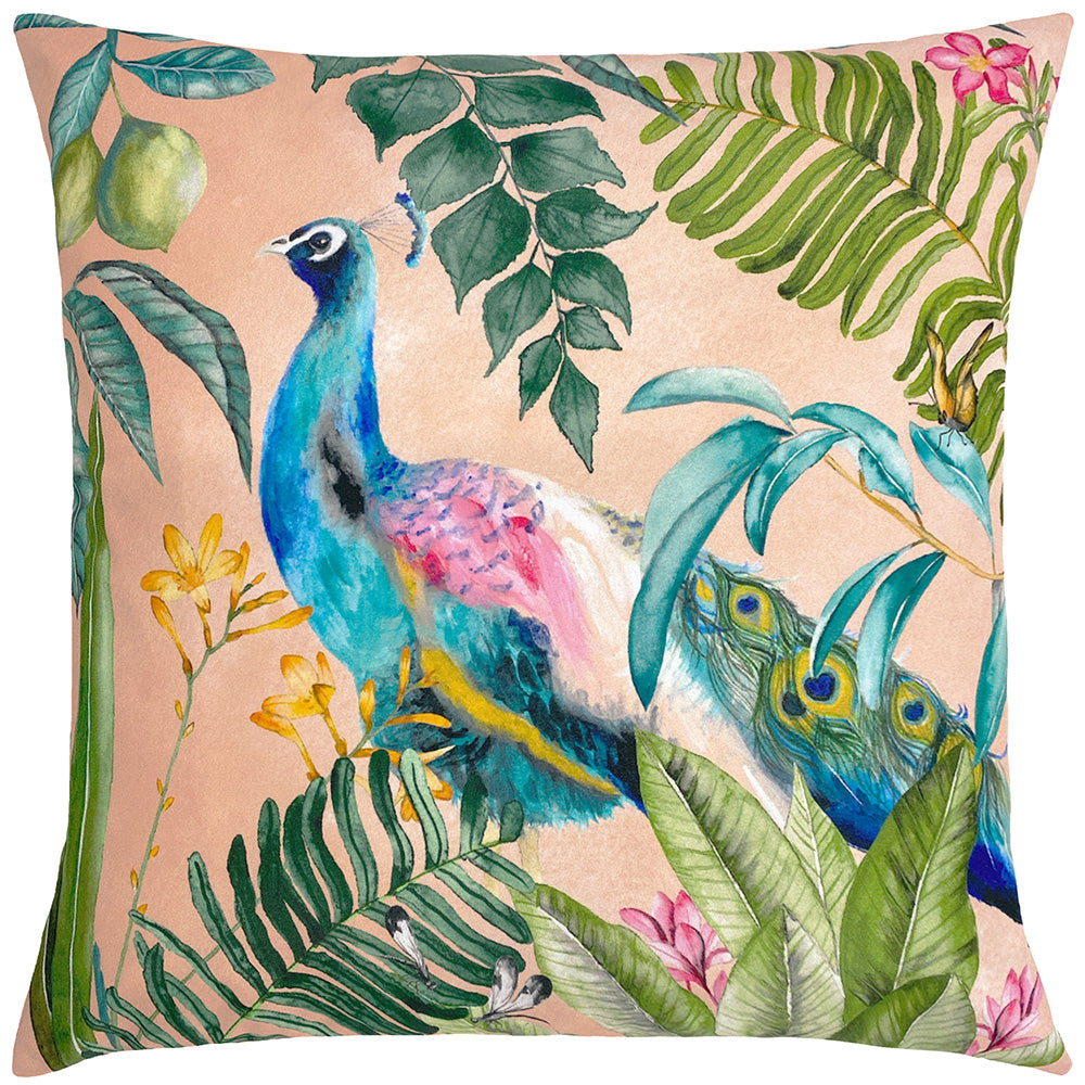 Peacock outdoor hot sale pillow