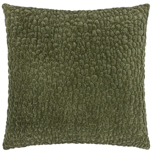 Pebble Textured Chenille Cushion Lichen